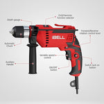 Professional Tool Kit with Impact Drill